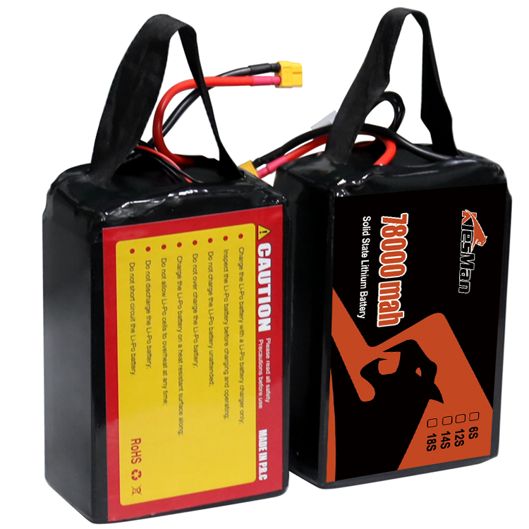 High Voltage 3.85V 6S/12S/14S 38000mAh 38ah Fly Drone Battery Solid State Lithium Batteries for Vtol Delivery Uav Fixed Wing Drone