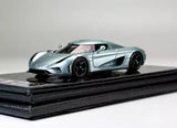 FA 1:64 Ice Blue Regera Super Racing Sports Model Toy Diecast Resin Car Parts
