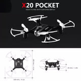 Mini Drone for Kids and Beginners RC Nano Quadcopter with Auto Hovering 3D Flip Drone