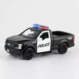 1:36 Ford F-150 Police Car Pickup Truck Model Car Diecast Toy Cars for Kids Toys Toy