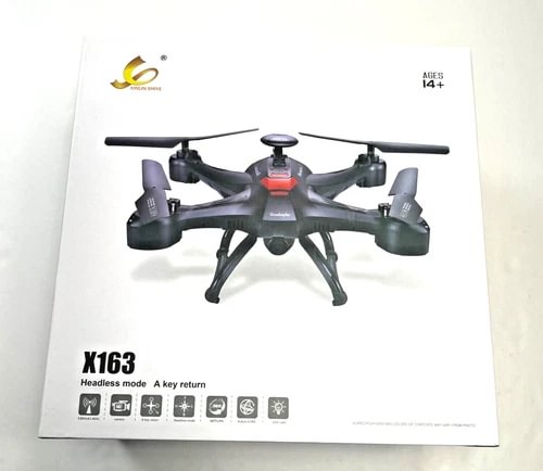 Xinlin X163 Quadcopter Black Drone HD Video Camera New Drone Drone