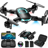 Drone with 1080P Camera for Beginners, Foldable, Altitude Hold, Gestures Self... Drone