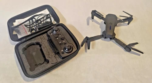 Kids beginner drone set with camera: drone, controller, and protective carrying case