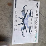 X-31 SHOCKWAVE  QUADCOPTER DRONE WITH WI-FI CAMERA by Sky Rider - BRAND NEW Ships to you Drone