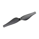 Mini drone propeller blade, dark gray/black plastic