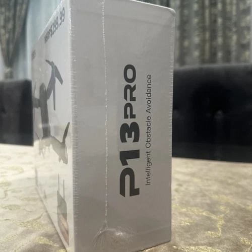 DMES P13 Pro drone box with 3 Pro label and obstacle avoidance text