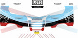 1:76 Malcolm Logistics Decals for oxford diecast Scania S Parts