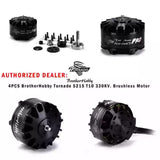 4PCS BrotherHobby Tornado T10 5215 PRO 330KV/500KV. X Class Brushless Drone M... Drone