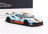 AM 1/64 Scale For Ferrari MANSORY F8XX Gulf Diecast car Model Toy Gift NIB Parts