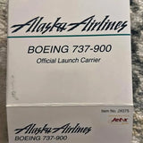 Jet-X Dragon Wings 1:400 Diecast Airliner jx075 Alaska Airlines Boeing 737-900 New York NY