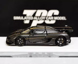 TPC 1:64 Full Carbon Gold One 1 Super Racing Sport Diecast Metal Car Gift Parts