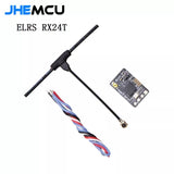 ExpressLRS RX24T 2.4G ELRS Radio Nano Long Range Receiver for FPV Drones LR4 LR5 Drone
