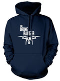 The Drone Ranger Mens Funny Unisex Womens Hoodie Drone