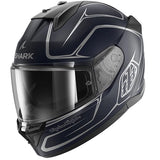 SHARK D-SKWAL 3 TLD Motorbike Helmet ECE 22-06 Internal Sun Visor & Pinlock Drone