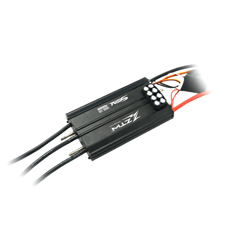 ZTW 300A ESC HV motor controller with black case and exposed wires