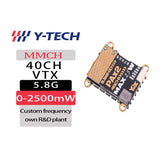5.8G 2.5W 40CH VTX 0-25-400-800-1500-2500mW 5.8G Image Transmission for RC Fixed Wing FPV Long Rang Racing Drone Drone