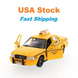 I Love New York Ford Crown Victoria Yellow Taxicab Showcasts Diecast 9