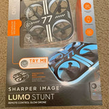Sharper Image Lumo Stunt Remote Control Glow Drone new in box Miami Lakes FL Drone