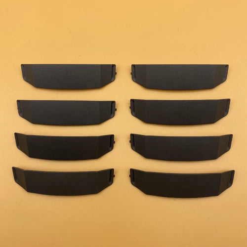 Set of black protective upper drone covers, multiple pieces