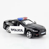 Ford Mustang GT Toy Car Diecast Model Car 1:36 Police Vehicle Toys for Boys Toy