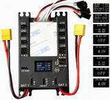 Mini Power DP Pro 9 Channels Mini Servo Section Board Power Box Built 20A BEC CDI Remote Switch Gas Plane 4106SKU RC UAV Drone