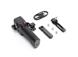 DJI Focus Pro drone grip handle with mounting parts and USB cable, black