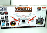 Wraith Spy Drone 2.4 GHz 4.5CH Picture Camera RC Drone 1080p NEW Tech Toys Black Drone