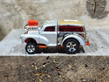 Hot Wheels #1 First Birthday MG Rover Street Rod Car Blown Silver Diecast 1/64 Parts