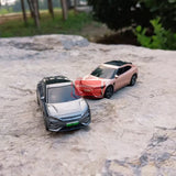 2PCS :  1/64 BYD Song L  Pink and Gray Color Diecast Model Car Parts