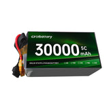 30000mAh 275wh/kg 30Ah 24S Solid State High Density Fixed-Wind Vtol Multirotor Power Lithium Ion Battery Pack for UAV Drone