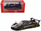 2023 Pagani Zonda Revolucion Nero Oro 1/64 Diecast Model Car Tarmac Works Parts