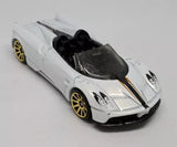 Hot Wheels White Pearlescent '17 Pagani Huayra Roadster Loose Diecast 1:64 2017 Parts
