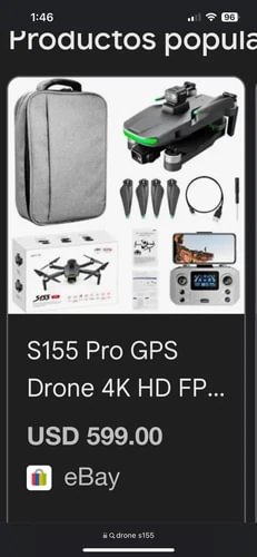 GPS 4K drone kit with foldable drone, controller, propellers, cables, and carrying bag