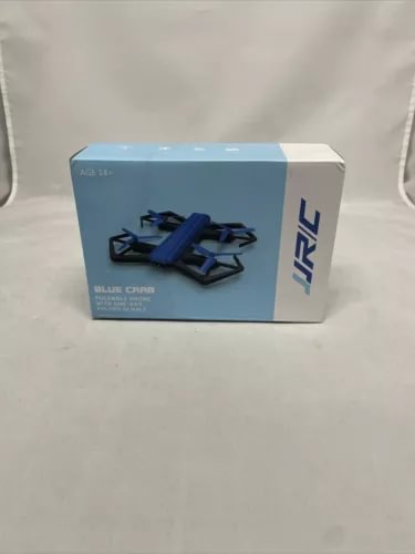 JJRC H43WH drone retail box with blue quadcopter graphic