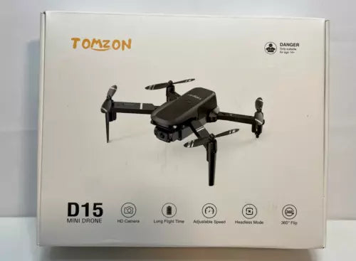 Tomzon D15 Mini Drone with Camera HD Camera FPV foldable beginners kids new Drone