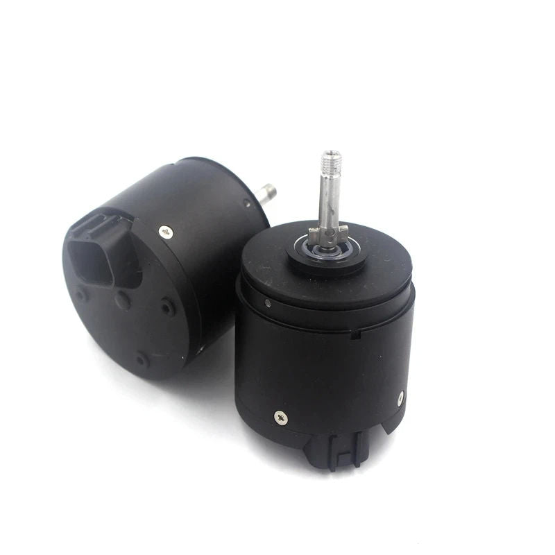 Black nozzle motor accessory with metal shaft and bracket