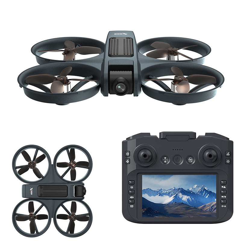 Edison 2025 New X226 Beginner Fpv Drones Screen Controlled Double Image Uav for Aerial Photography Optical Flow Positioning