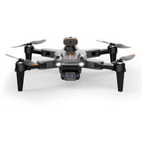 GPS obstacle-avoidance quadcopter drone with front camera and four propellers
