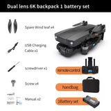 6K ESC Dual Camera Drone GPS Brushless Motor 5G HD Image Folding Quadcopter HOM Drone