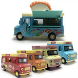 1:36 Ice Cream Truck Food Truck Model Car Diecast Toy Cars Boys Toys Kids Gifts Toy