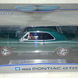 Welly 1:18 Pontiac GTO dark green diecast car Schofield WI