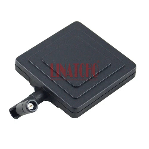 Small black FPV panel antenna with SMA male connector