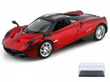 DIECAST CAR & DISPLAY CASE PAGANI HUAYRA RED MOTORMAX 79312 1/24 DIECAST CAR Parts