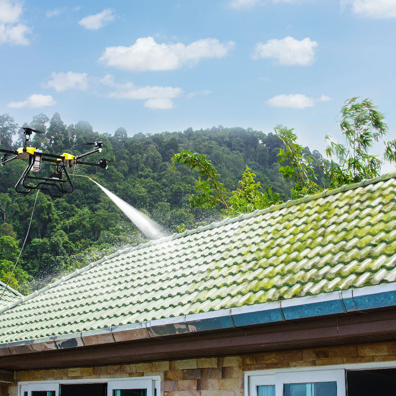 Joyance Commercial Cleaning Drone Industrial Building Roof Wall Cleaning Agriculture UAV Sprayer Used Battery/Engine Core Drone