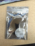 GPS compass module in silver anti-static bag, circular sensor board