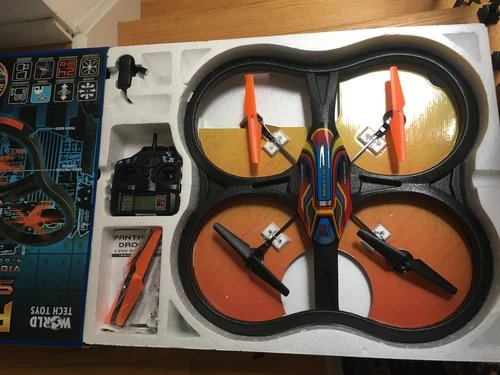 World Tech Toys PANTHER UFO Spy Drone - NEW Drone