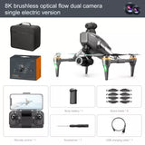 V196 Brushless Drone Aerial Vehicle Long-range Remote-Controlled with camera/bag Drone