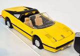 Corgi 1/36 - Ferrari 308 GTS Yellow + Badge 94045 Diecast Scale Model Car Toy