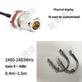 2.4G Outdoor Omni Directional Glass Fiber Antenna 5~15dBi Signal Booster Receiver for Racing Drones Drones Accessories Drone