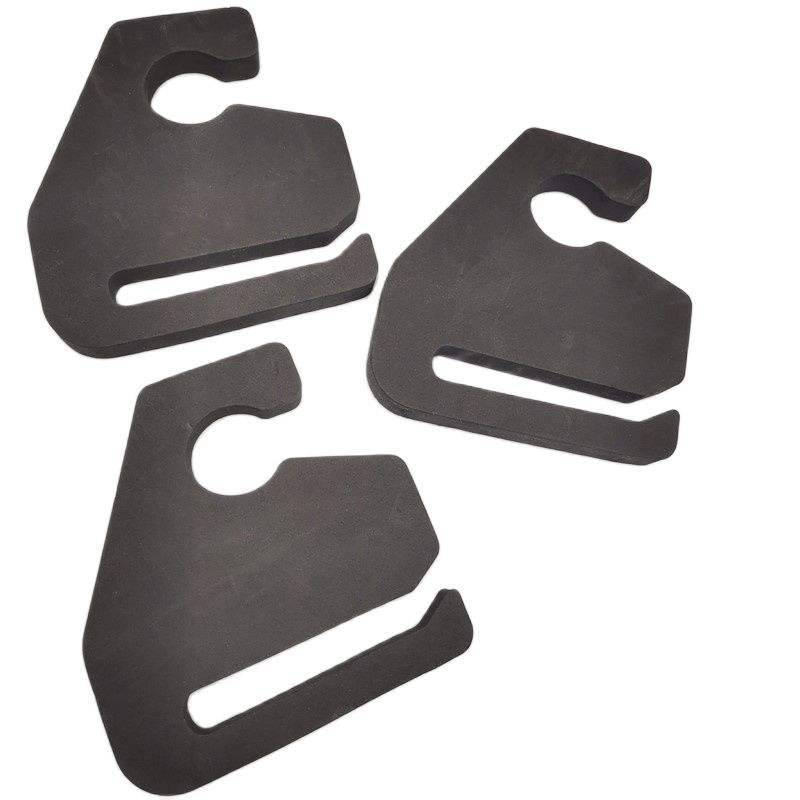 Foam propeller holder clips, dark gray, set of 4
